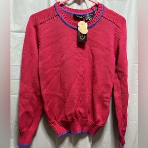 Vintage Deadstock Eileen Acrylic Crewneck Sweater Size Small